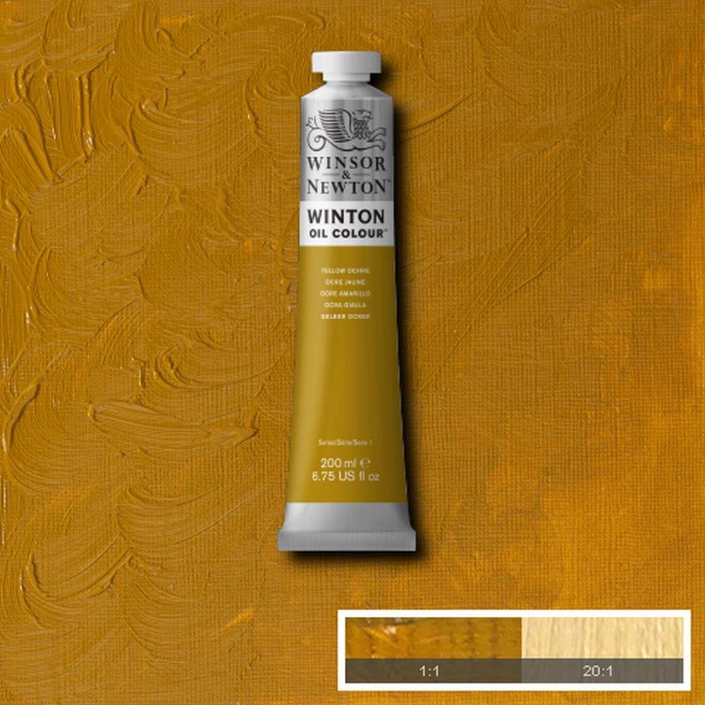 Een Olieverf Winton 200 ml 744 yellow ochre koop je bij Terpen Tijn