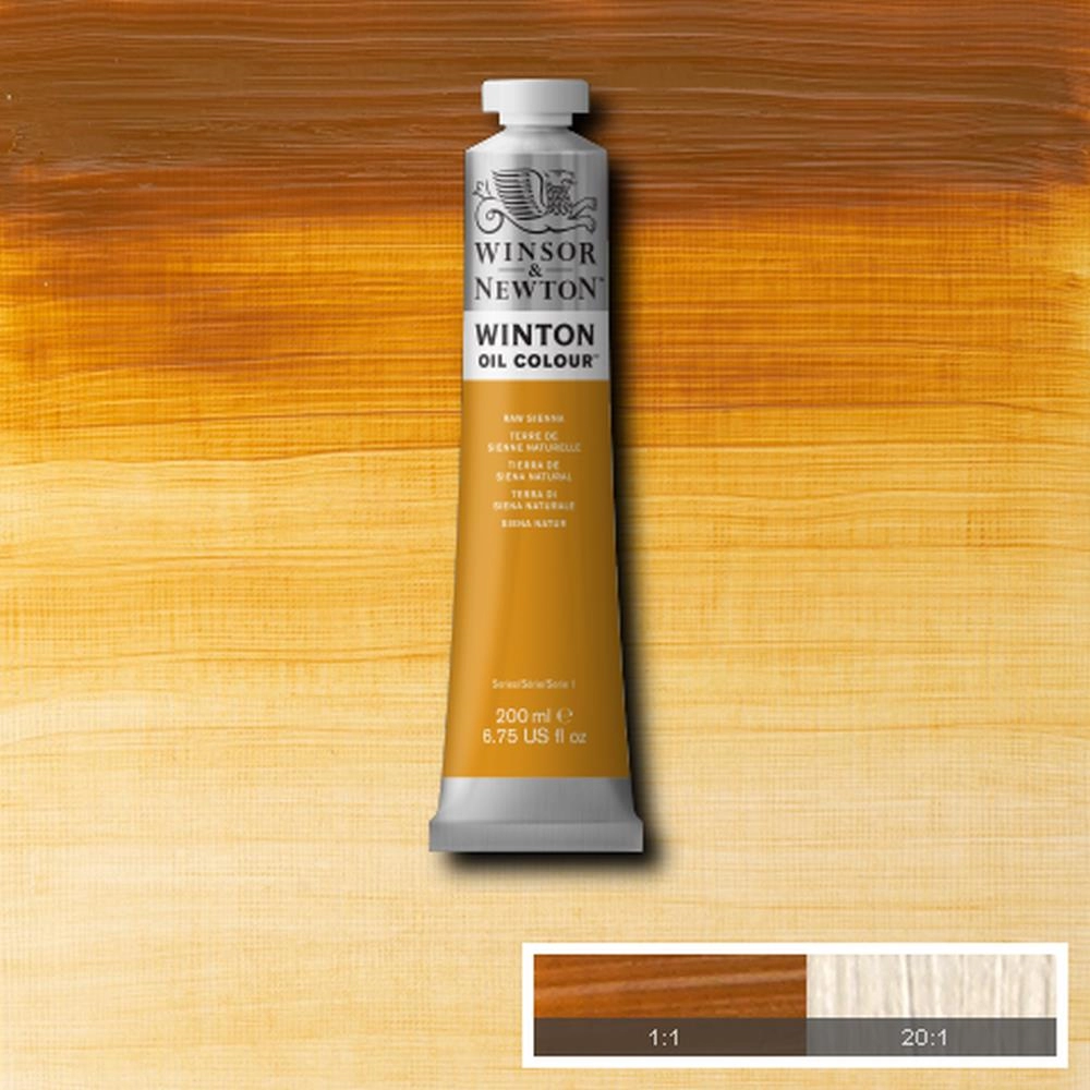 Een Olieverf Winton 200 ml 552 raw sienna koop je bij Terpen Tijn