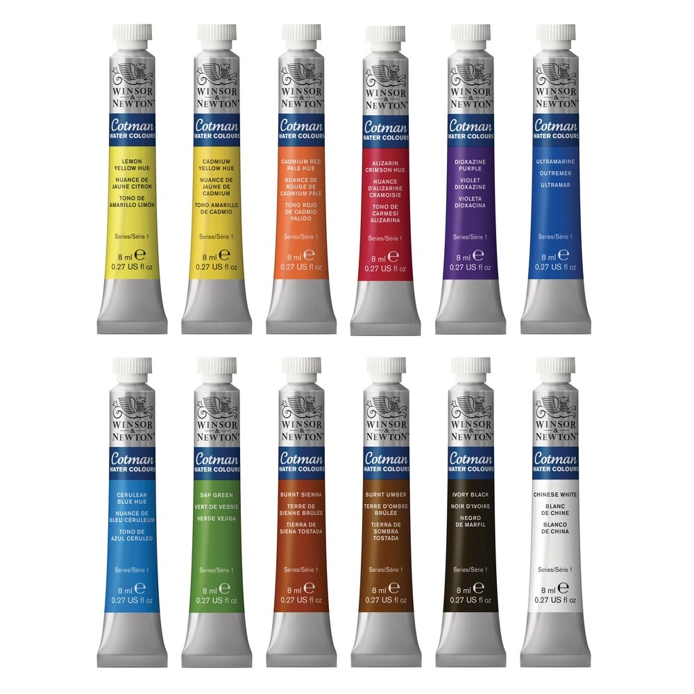 Een Aquarelverf 12 tubes 8 ml set Cotman koop je bij Terpen Tijn