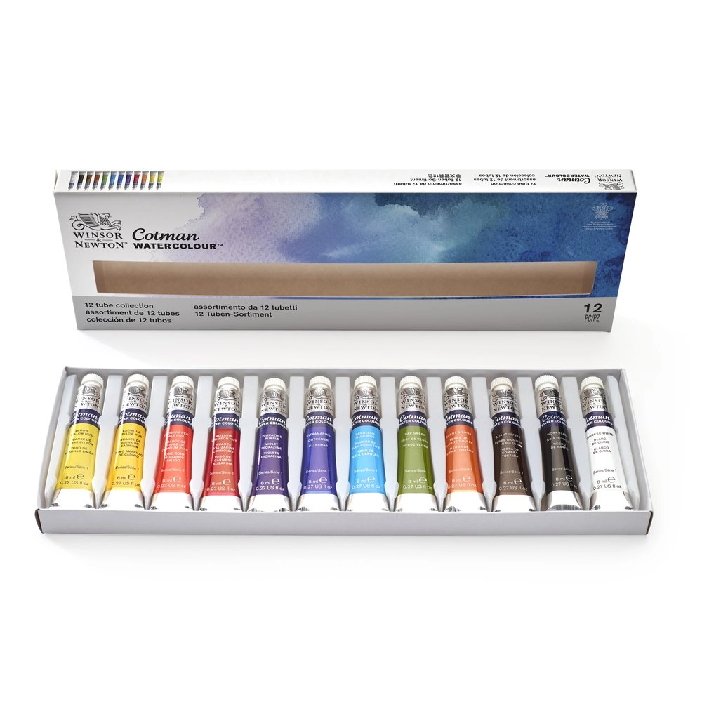 Een Aquarelverf 12 tubes 8 ml set Cotman koop je bij Terpen Tijn