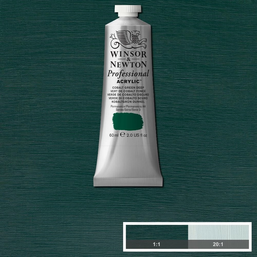 Een Winsor & Newton Professional Acrylic Colour 60ml 185 cobalt green deep koop je bij Terpen Tijn