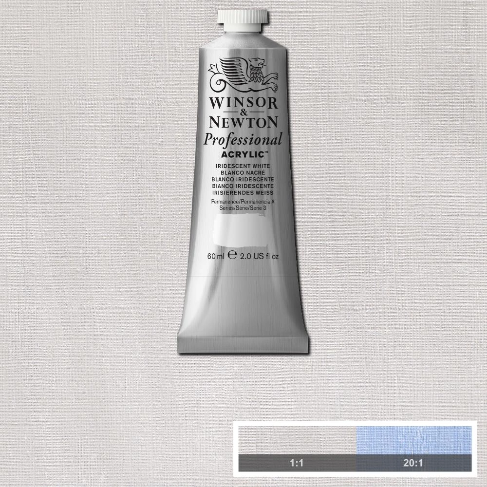 Een WINSOR & NEWTON ARTISTS ACRYLVERF 60ML 330 IRIDESCENT WHITE koop je bij Terpen Tijn