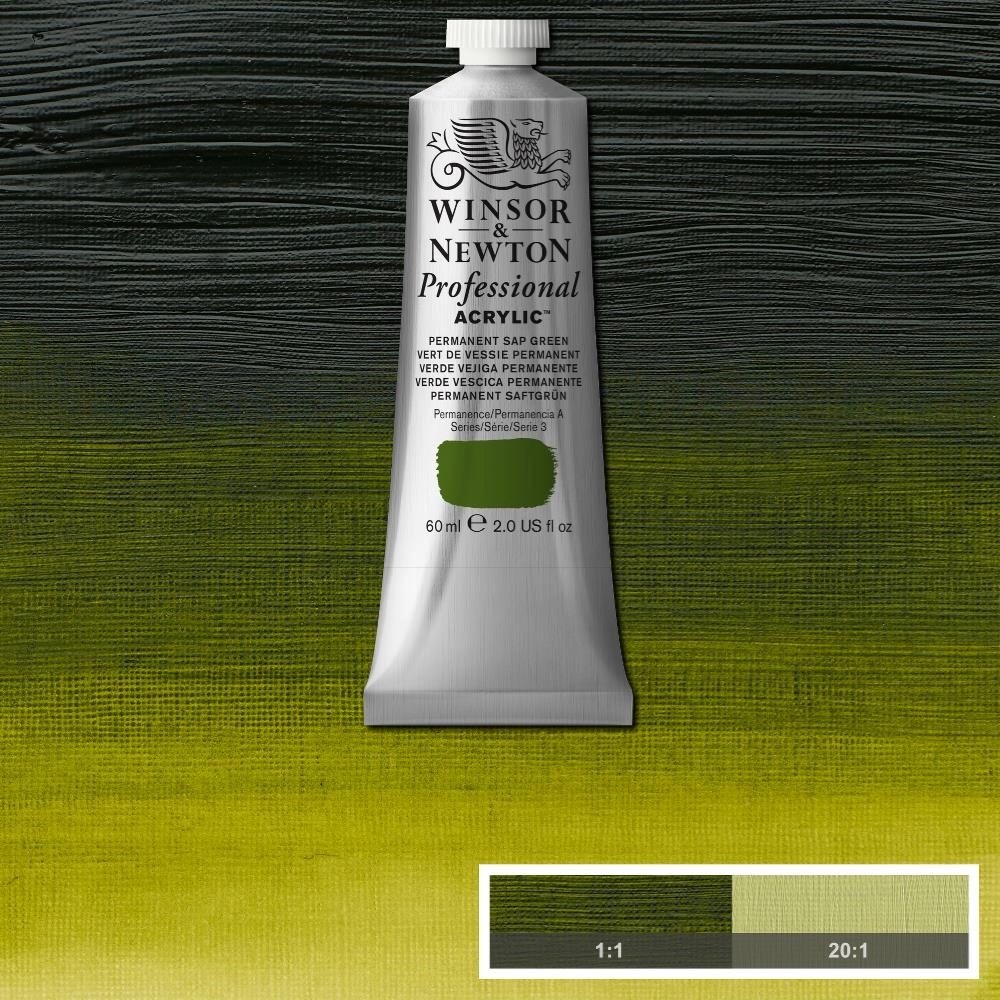 Een WINSOR & NEWTON ARTISTS ACRYLVERF 60ML 503 PERM SAP GREEN koop je bij Terpen Tijn