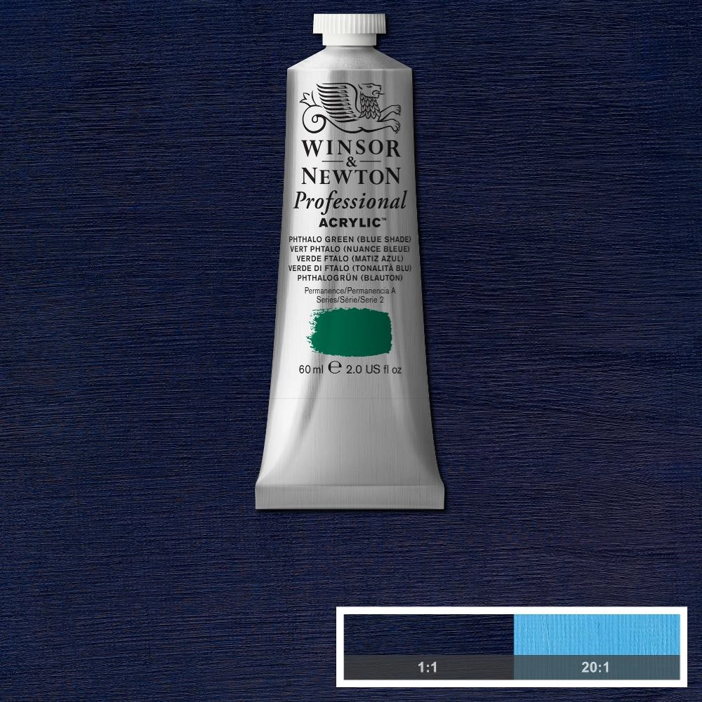 Een WINSOR & NEWTON ARTISTS ACRYLVERF 60ML 515 PHTHALO BLUE (GRE koop je bij Terpen Tijn