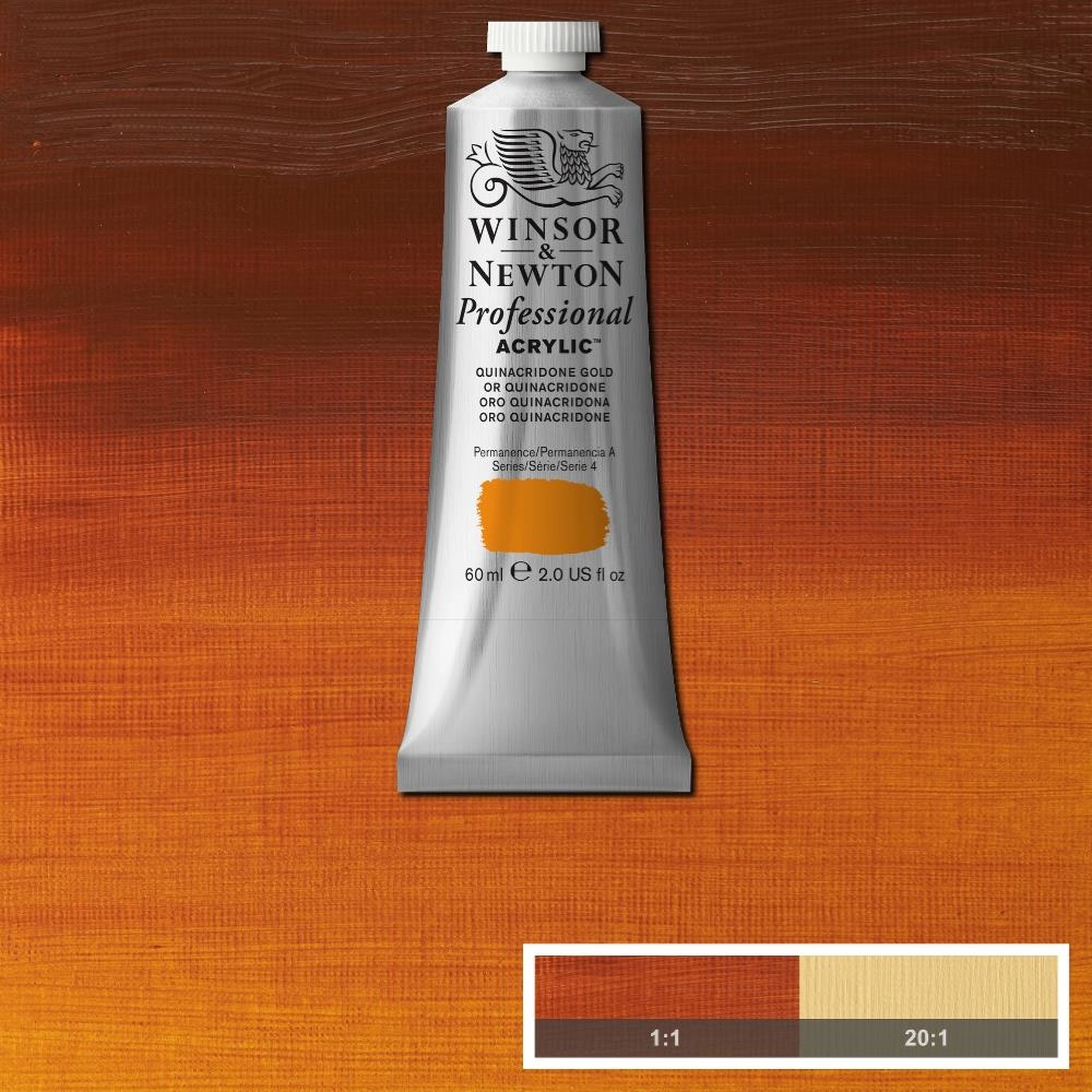 Een WINSOR & NEWTON ARTISTS ACRYLVERF 60ML 547 QUINACRIDONE GOLD koop je bij Terpen Tijn