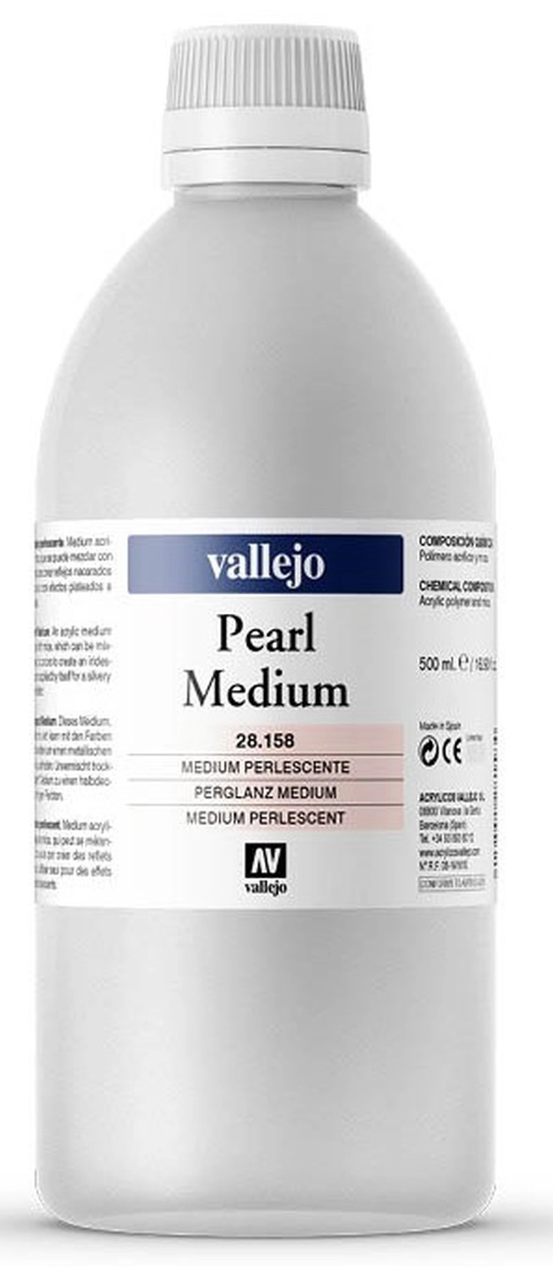 Een Parelmoer medium 500 ml Vallejo koop je bij Terpen Tijn