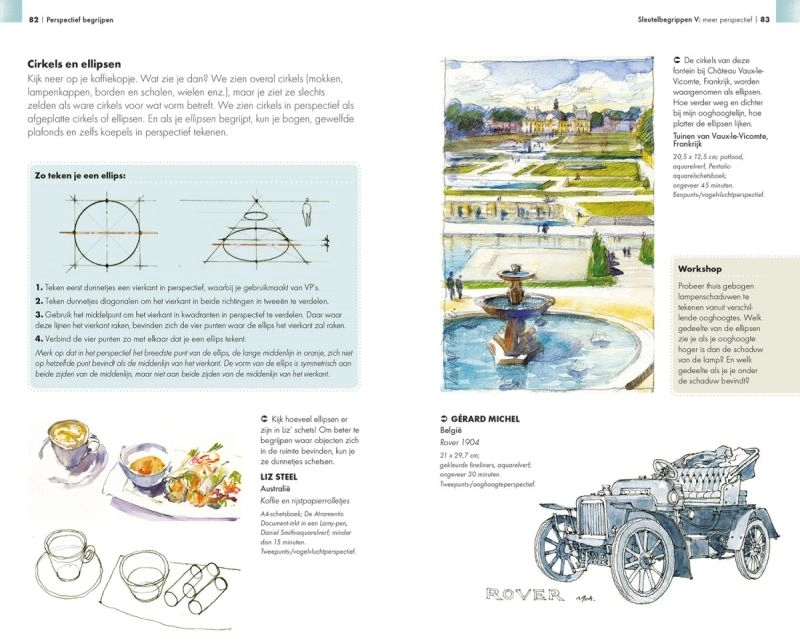 Een Perspectief schetsen Flexicover, 112 pagina's koop je bij Terpen Tijn