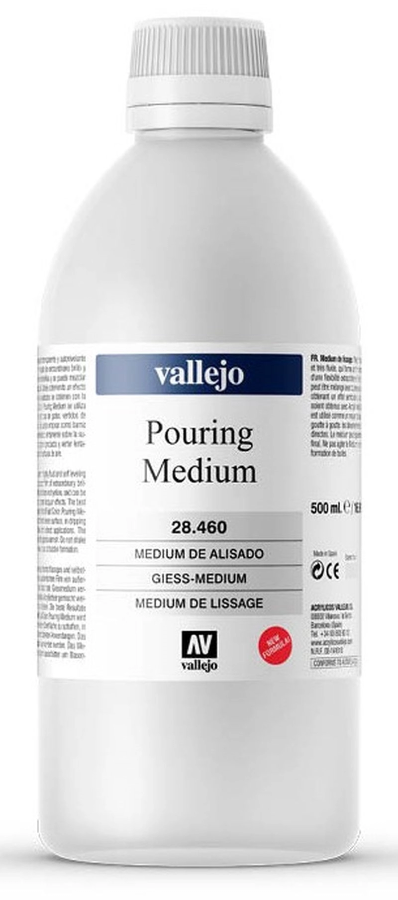 Een Pouring - gietmedium 500 ml Vallejo koop je bij Terpen Tijn