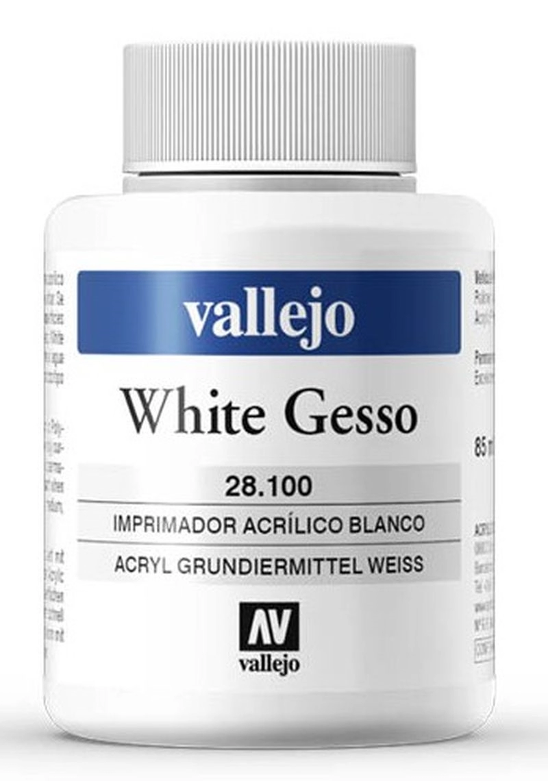 Een Gesso wit 85 ml Vallejo koop je bij Terpen Tijn